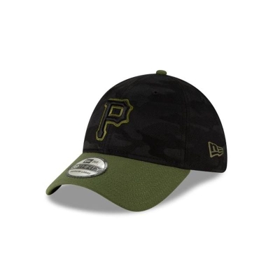 Pittsburgh Pirates Gorra | New Era MLB Alt 3 Team Classic 39thirty Stretch Fit Cap Mexico - Negros